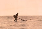 View: ct11620 Fisherman Using Shrimp Net on Solway Firth