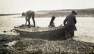 View: ct13074 Bringing in the Fishing Boat, Ravenglass