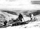 View: ct21037 Constructing an emplacement for the ski tow tractor on Raise, at 2,500 feet 