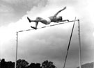 View: ct30599 Grasmere Sports. Pole vaulting, A.Jamieson topped 12 feet